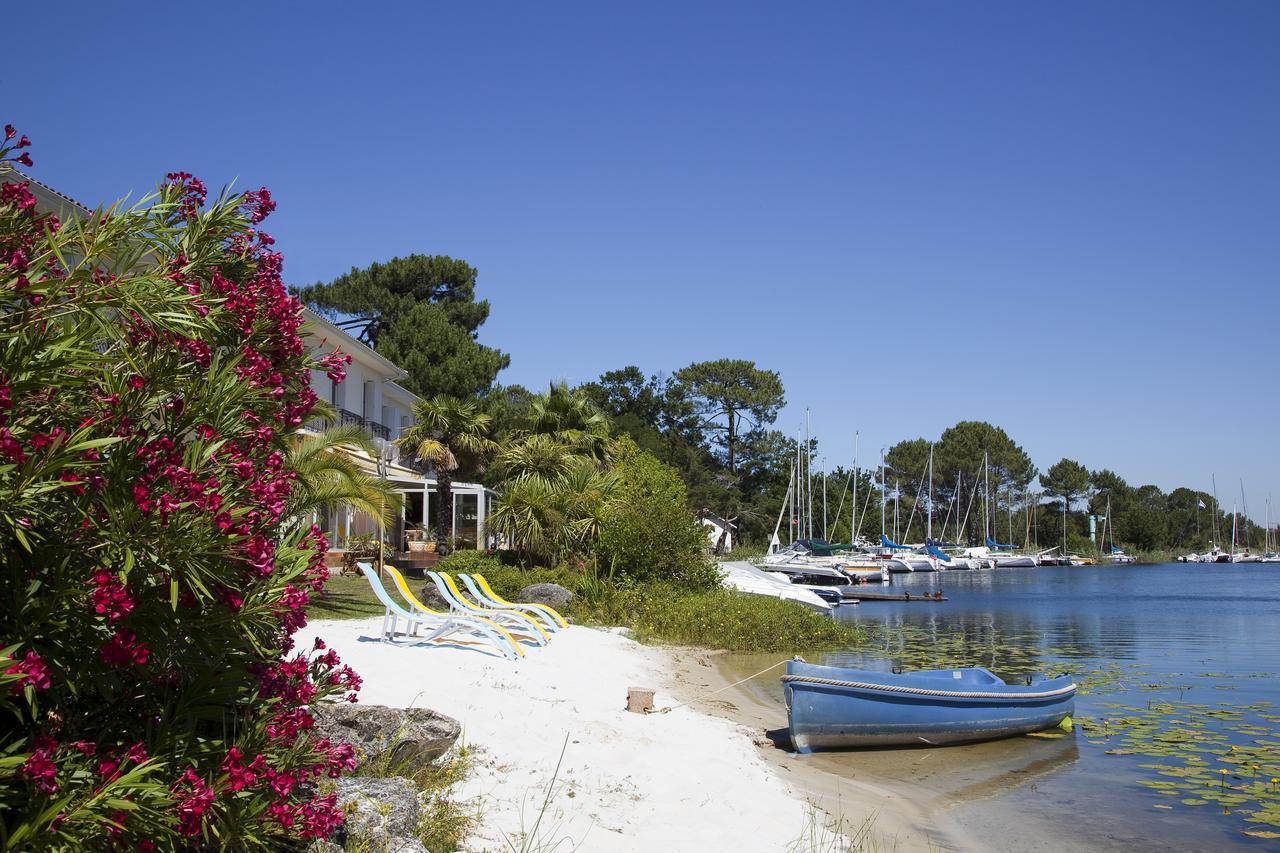 La Caravelle Logis Hotel Biscarrosse Exterior photo